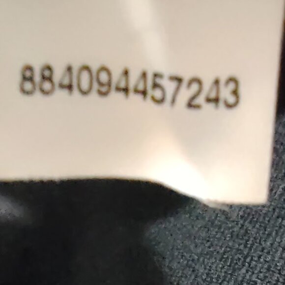 CHAPS BLACK DENIM PENCIL SKIRT SILVER BUCKLE FAUX BELT ACCENT 4 POCKET SIZE 8 - Picture 13 of 13